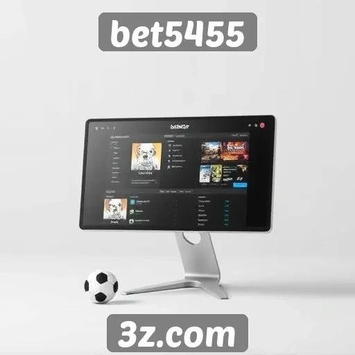 Usabilidade e design do bet5455