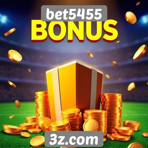 Recursos de bônus oferecidos pelo bet5455