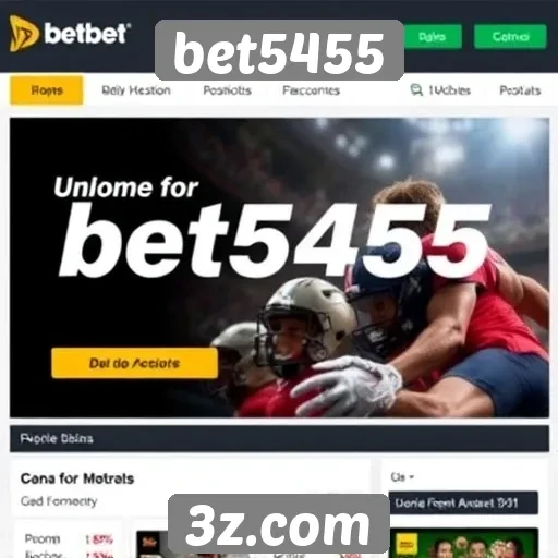 Bônus e promoções atrativas do bet5455